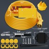 MICTUNING Heavy Duty 7 Way Plug Inline Trailer Cord with