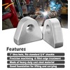 Weld on Shackle Clevis Mounts, for Most Vehicles Bumper Towing,