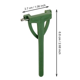 Penta Angel Boutonniere Pins for Men 12Pcs Small Plastic Corsage Base Safety Pins for Wedding Groom Bride Flowers Brooches Making Crafts Decoration (12, 2.68 inch)