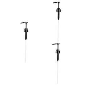 Housoutil 3pcs Replacement Press Pump Head for Soap and Lotion Dispenser Plastic Pump for Liquid Soaps and Lotions for Home and Kitchen Use