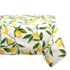 DII Lemon Bliss Colección de Mesa, Mantel, 52 x 52