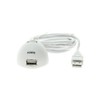Cablemax 6ft. USB 2.0 Docking Extension Cable PC and Mac