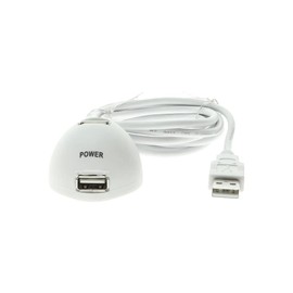 Cablemax 6ft. USB 2.0 Docking Extension Cable PC and Mac