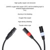 JORINDO 5‑Pin XLR Female to Double 3‑Pin XLR Male Cable
