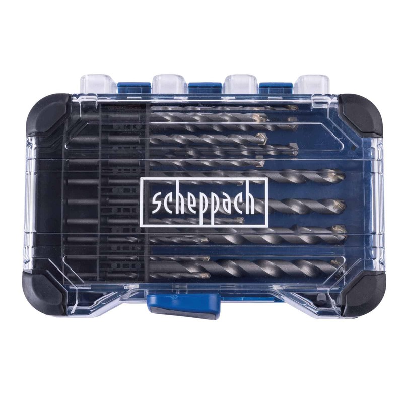 Scheppach Masonry Drill Bit Set 15 Pieces SBS15 for 20V