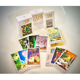 Wizard of Oz Tarot cards deck 78, Gold-Gilded Edges,  2.75 x 4.75 inches