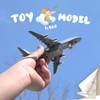 QIYUMOKE 1/400 A380 Airplane Toy with Pull Back Function for