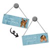 Gerade ganz schlecht – Kannst reinkommen Reversible Sign with Cute
