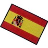 Spain Flag Embroidered Patch Spanish Iron On Sew On National