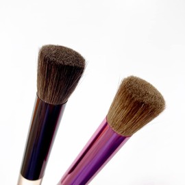 Master Of The Makeup Brush Cosmetics Hall 熊野 Zone 小鼻 Brush for Face Brush [Natural Hair = Horse Hair 100] pink