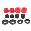 Jenngaoo Skateboard Bushings Set, 12 Accessories, PU Cushioning, 90A Skateboard