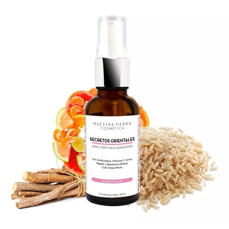 Nuestra Tierra Cosmética Ancestral Suero Despigmentante Ac. Kójico 5% +