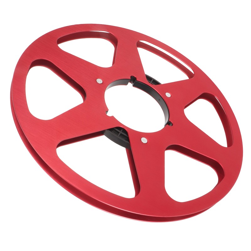 1/4 10.5 Inch Empty Tape Reel Aluminum Alloy 6 Hole