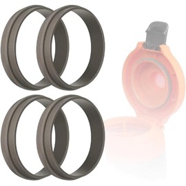 4pcs Replacement Gasket for Gatorade Water Bottle Silicone Lid Seal Ring Replacement Accessories Part for Gatorade Gx Kitchen and Dining