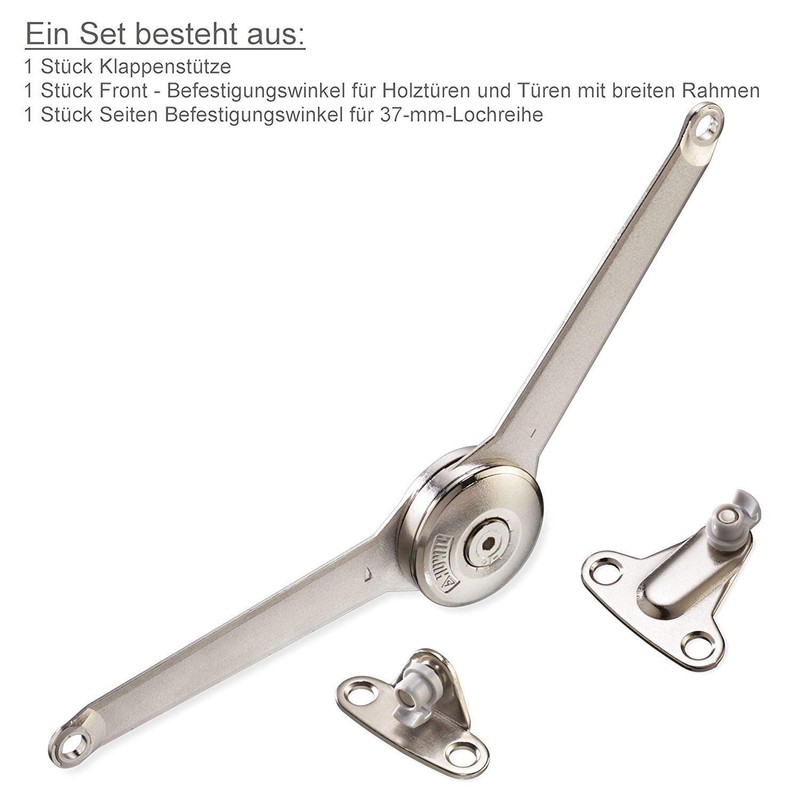 2 x SO-TECH Duo Forte flap fitting adjustable 75-110° for