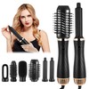 Strixorn 6 in 1 Airstyler Set mit Haartrockner Warmluftbürste Lockenstab