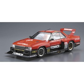 Aoshima Bunka Kyozai 1/24 The Model Car Series SP Nissan KDR30 Skyline Super Silhouette 1982 SD Plastic Model