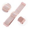 LABRIMP Durable Adjustable Nylon Watch Strap Wave Pattern Design Comfortable