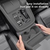 Temmis Center Console Silicone Organizer with Cup Holder for Honda