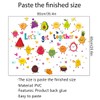 Condessacity Wall Stickers Kids Fruit Party Wall Stickers Cartoon Fruit