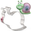 LILIAO Animal Snail Cookie Cutter, 3.7", Stainless Steel