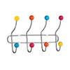 Premier Housewares 0509645 8 Hook Wall Hanger - Multi-Coloured