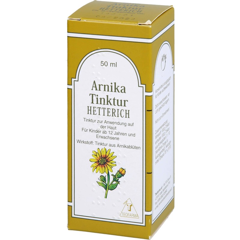 Arnika Hetterich Tincture 50 ml