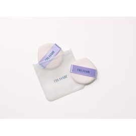 TRUHAIR Dual-Sided Powder Puff Applicator 2 pack