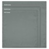 Utopia Home Light Grey Cloth Napkins (12 Pack, 18x18 Inches),