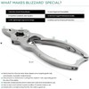 Toenail Clippers by Blizzard - Podiatry Tool German Forged -