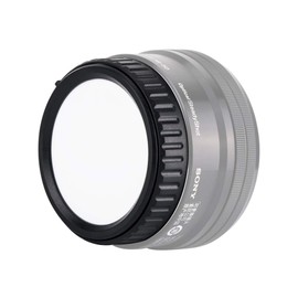 JJC Markable Camera Rear Lens Cap for Sony E Mount Lenses, Replace Sony ALC-R1EM - DIY Writable Lens Focal Ranges Organized Better