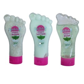 The Foot Factory Soak Lotion Scrub Mint Kit