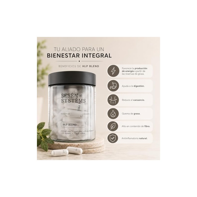 SESN HLP Blend Carnitina BCAA Té Verde Café Verde 30