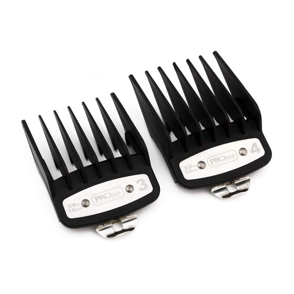 Professional Line Attachment Comb Set with Metal Fitting Cutting Guide