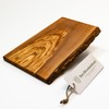 Chopping board, herb board, breakfast board made of olive wood
