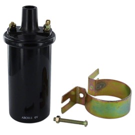 One New 6 Volt Ignition Coil with Bracket Fits John Deere Tractors 320, 330, 420, 430, 440, 520, 530, 620, 630, 720, 730 +