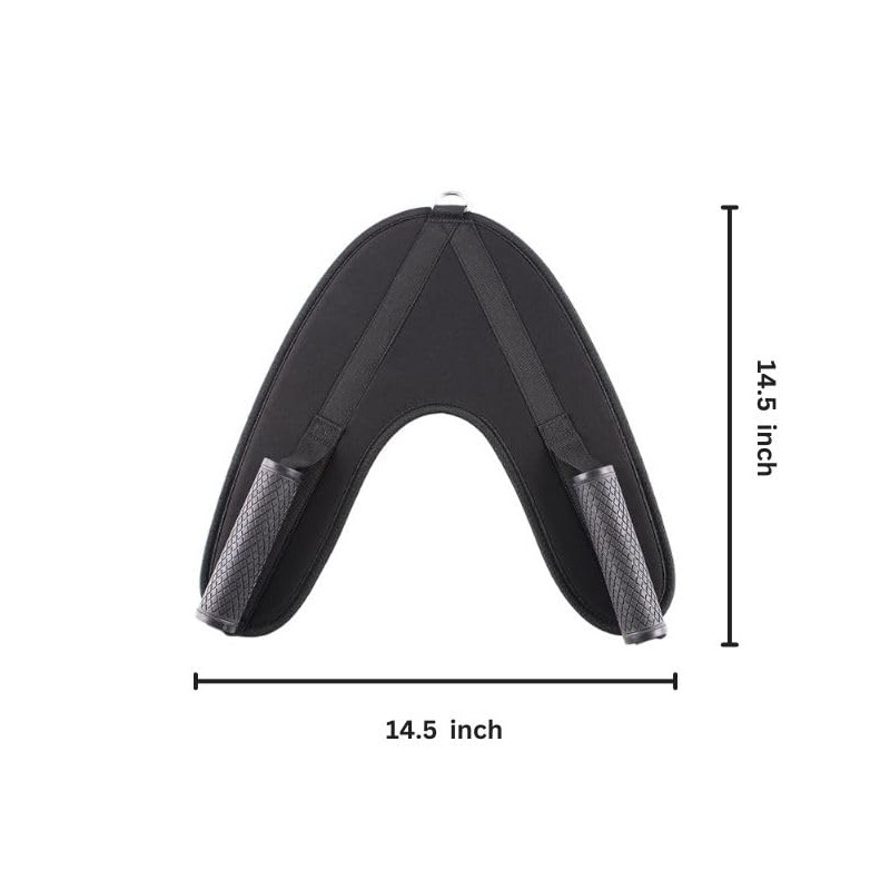 Power Plus Fitness Abdominal Crunch Strap V-shape Crunch Strap Ab