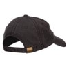 e4Hats.com Brooklyn Embroidered Washed Cap - Black OSFM