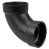 NIBCO - I05555H U5807 3 HXH 90 ELBOW ABS, Black,