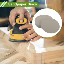 HOPESPANNER Universal 6" 4000 Grit Sanding Discs Hook and Loop Sanding Sheets Silicon Carbide 25 Pcs