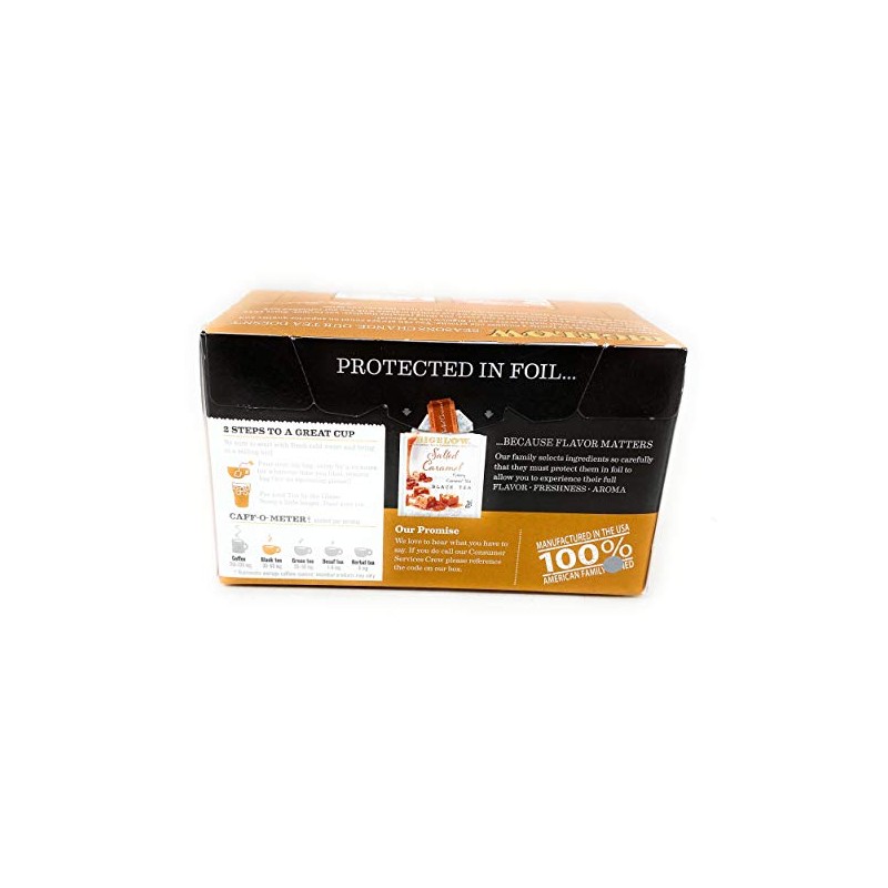 Bigelow Salted Caramel Black Tea 1.56 oz. 18 bags (pack