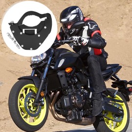 Motorcycle Gas Barrier, Universal Adjustable Throttle Assist Lock Bracket for Most Motorcycle Gas Pipes and Throttle Levers, Thumb Controlled, Metal Handlebar Throttle (Bottom)