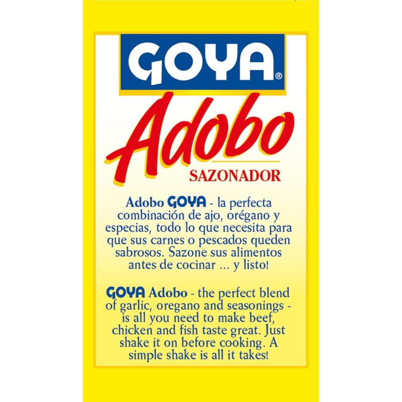 Goya Adobo without Pepper - All Purpose Seasoning, 226g (Pack