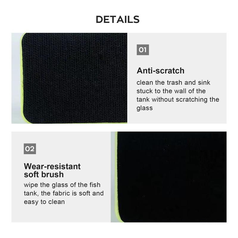 Aquarium Glass Magnetic Cleaner Fish Tank Glass Algae Scrapers Floating