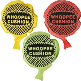 Whoopee Cushion Self Inflating Whoopee Cushion - Classic Fart Sound Prank Toy for Kids & Adults, Hilarious Joke, Party Favor, Trick Toy, Noise Maker, Funny Gag Gift HTUK (Pack Of 12)
