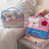 Cute Dog Storage Pouch Bag - Portable Toiletry Bag for Women No. 2 2ea