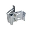 Adjustable Top Roller Bracket for Residential Doors, Galvanized Fixture Bracket