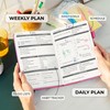 Clever Fox Daily Planner – Undated Planning Notebook with Hourly
