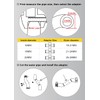 Motorcycle Water Temp Gauge Fahrenheit Display 32~248F Over-Temperature Alert, Universal
