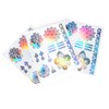 Tatuaje temporal holográfico decorativo de pulseras y mandalas 1 paquete